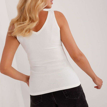 Heartbeat Chic Ribbed Tee - Très Elite