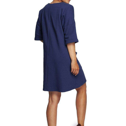 Heartfelt Pleated Daydress with Romantic Neckline - Très Elite