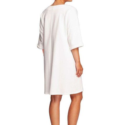 Heartfelt Pleated Daydress with Romantic Neckline - Très Elite