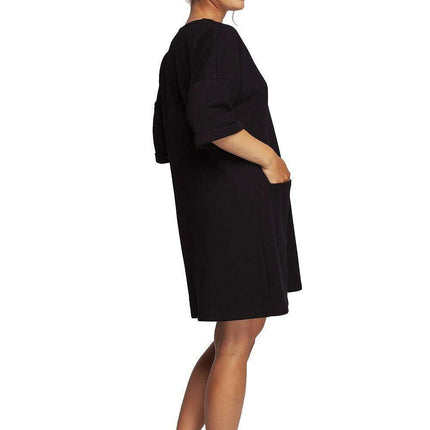 Heartfelt Pleated Daydress with Romantic Neckline - Très Elite