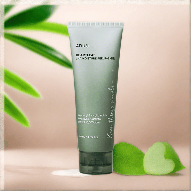 Heartleaf LHA Hydrating Exfoliating Gel - Soothing Peel for Sensitive Skin