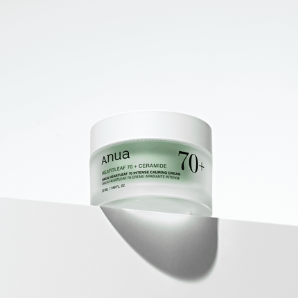Heartleaf Rejuvenating Calming Cream with 70% Extract for Vital Skin Health.