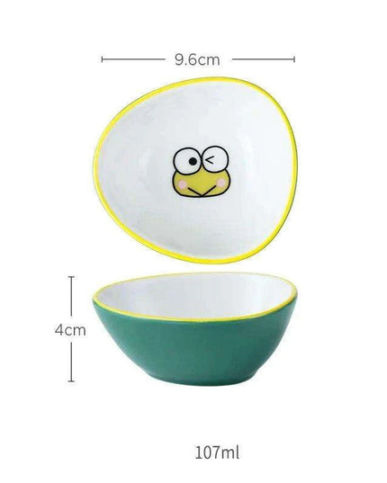 Anime-Inspired Ceramic Tableware Set - Fun Dining Experience for Collectors