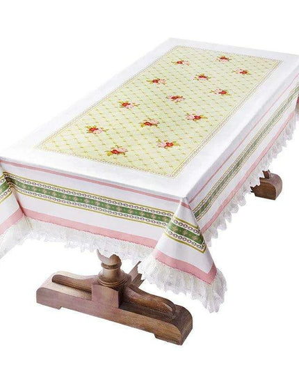 Luxurious Velvet Dining Table Cover - Timeless French Charm for Elegant Entertaining