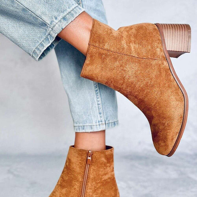 Heel boots model 186255