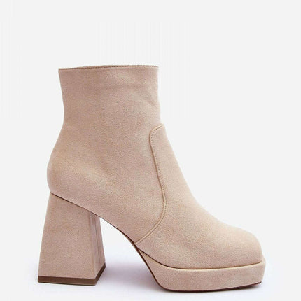 Heel boots model 186466 - Très Elite