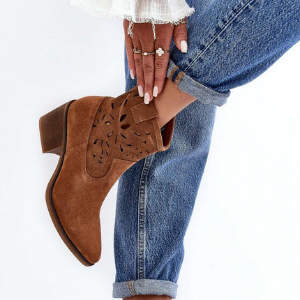 Heel boots model 187340 - Très Elite