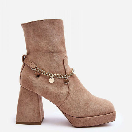 Heel boots model 189751 - Très Elite