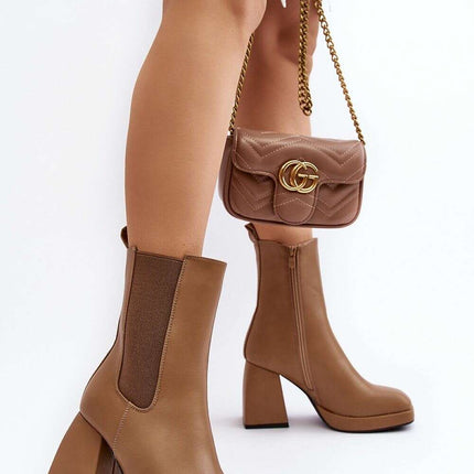 Heel boots model 189852 - Très Elite