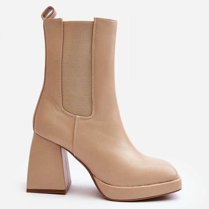 Heel boots model 189852 - Très Elite