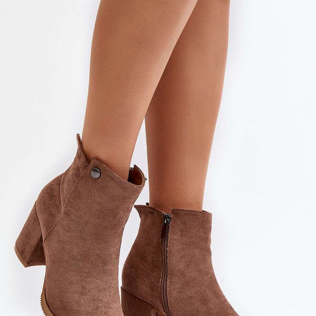 Heel boots model 190192 - Très Elite