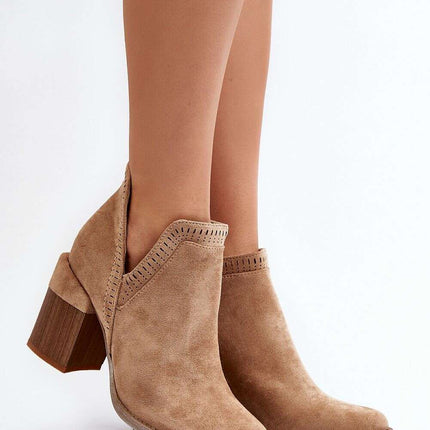 Heel boots model 192674 - Très Elite