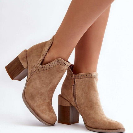 Heel boots model 192674 - Très Elite