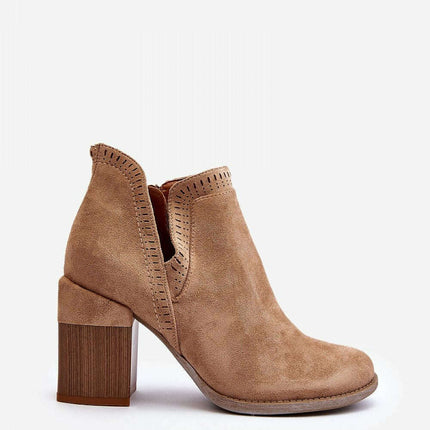 Heel boots model 192674 - Très Elite