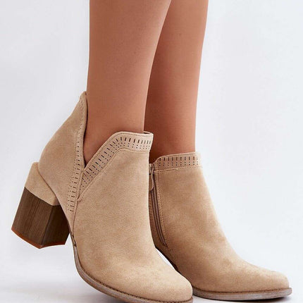 Heel boots model 192674 - Très Elite
