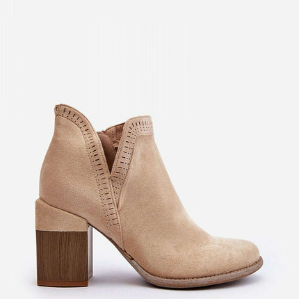 Heel boots model 192674 - Très Elite