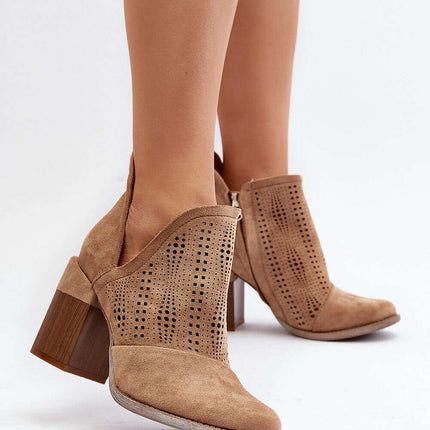 Heel boots model 193143 - Très Elite