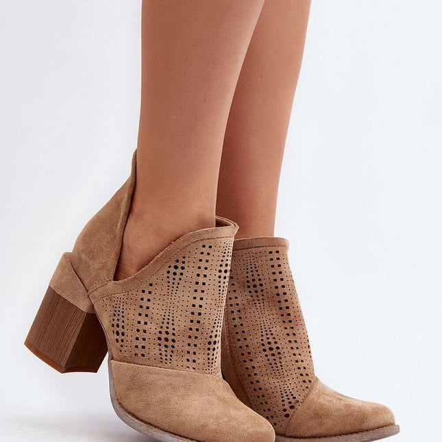 Heel boots model 193143 - Très Elite