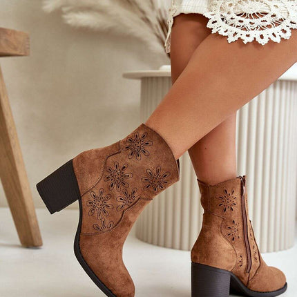 Heel boots model 199068 - Très Elite