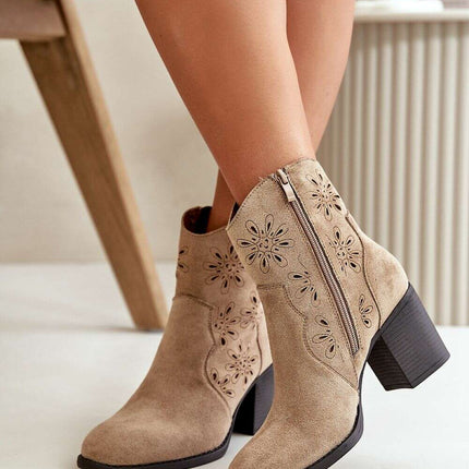Heel boots model 199068 - Très Elite