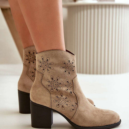Heel boots model 199068 - Très Elite