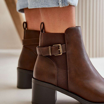 Heel boots model 199073 - Très Elite
