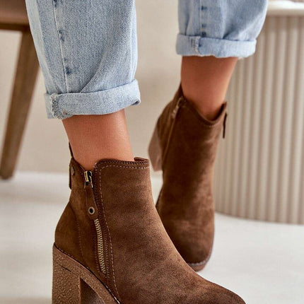 Heel boots model 199076 - Très Elite