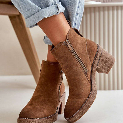 Heel boots model 199076 - Très Elite