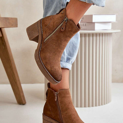 Heel boots model 199076 - Très Elite