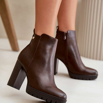 Heel boots model 199083 - Très Elite