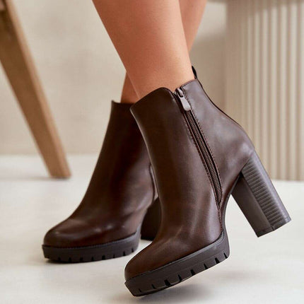 Heel boots model 199083 - Très Elite
