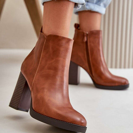 Heel boots model 199086 - Très Elite