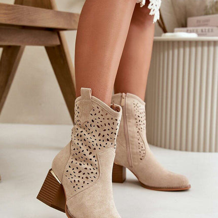 Heel boots model 199089 - Très Elite