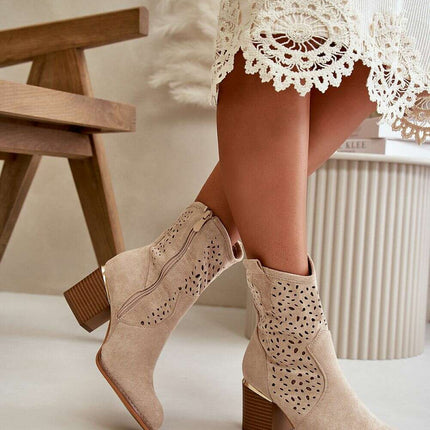 Heel boots model 199089 - Très Elite