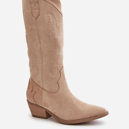 Heel boots model 199138 - Très Elite
