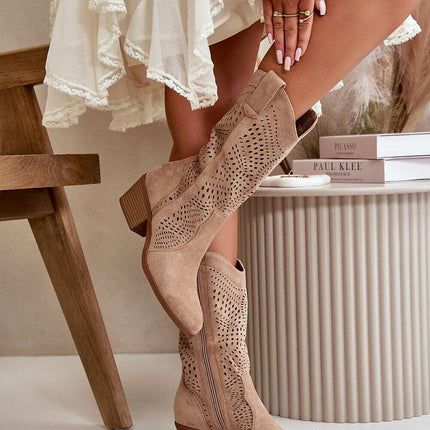 Heel boots model 199178 - Très Elite