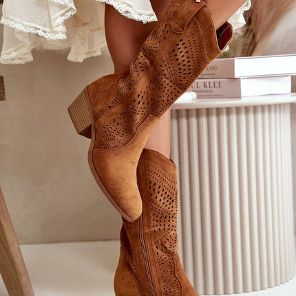 Heel boots model 199178 - Très Elite