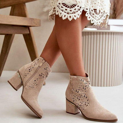 Heel boots model 199266 - Très Elite