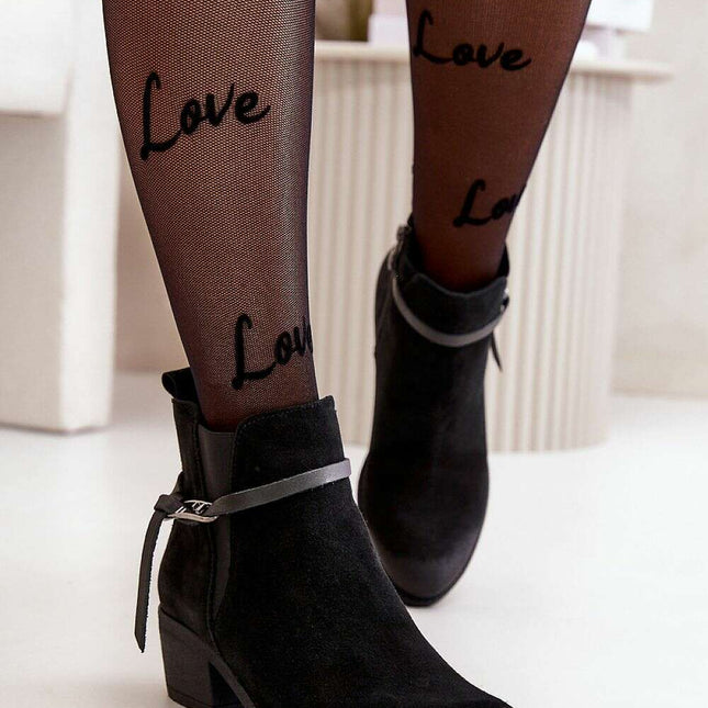 Heel boots model 199276