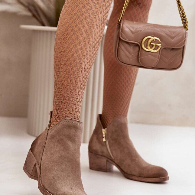 Heel boots model 199283