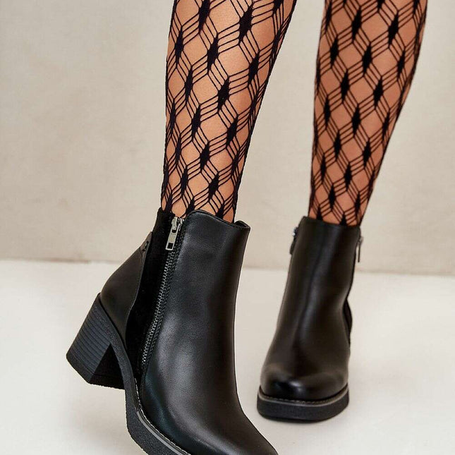 Heel boots model 199291