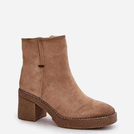Heel boots model 199292 - Très Elite