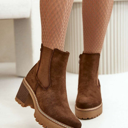Heel boots model 199293 - Très Elite