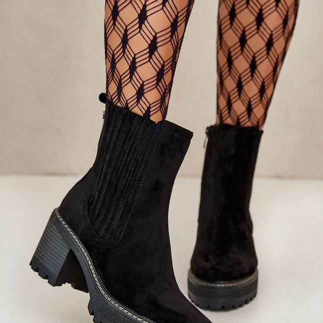 Heel boots model 199299