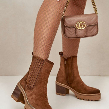 Heel boots model 199299 - Très Elite