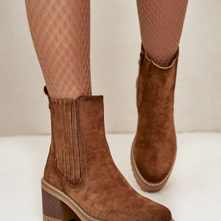 Heel boots model 199299 - Très Elite