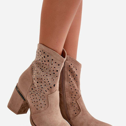 Heel boots model 199321 - Très Elite