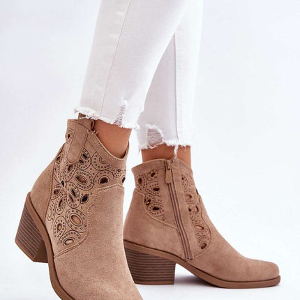 Heel boots model 199397 - Très Elite