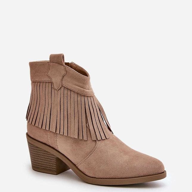 Heel boots model 199407