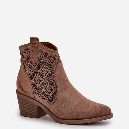 Heel boots model 199414 - Très Elite